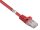 CONRAD Renkforce RF-5043990 RJ45 Netzwerkkabel, Patchkabel CAT 5e U/UTP 0.15 m Rot mit Rastnasenschu