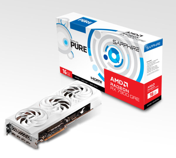 SAPPHIRE Radeon RX7900GRE Gaming PURE OC 16GB