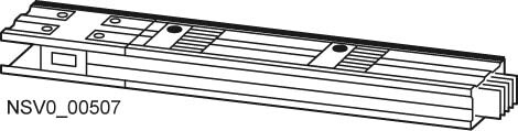 SIEMENS Schienenverteilersys. BVP:261478 BD2A-3-160-SB-1 1,25m 160A N+PE