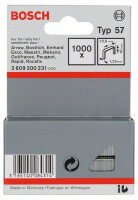 BOSCH Flachdrahtklammer Typ 57, 10,6 x 1,25 x 10 mm 1000...