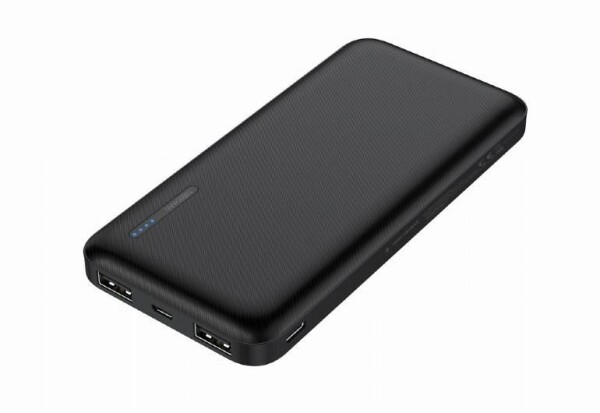 GEMBIRD Powerbank 10.000 mAh 2x USB schwarz