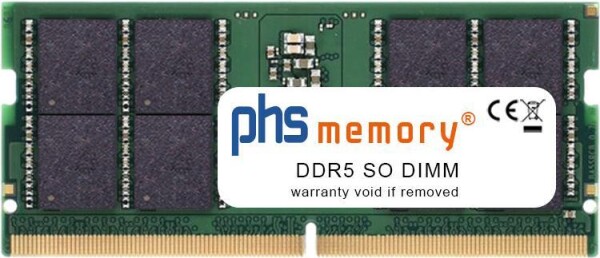 PHS-ELECTRONIC 32GB RAM Speicher kompatibel mit HP ENVY 16-h0250nd DDR5 SO DIMM 4800MHz PC5-38400-S