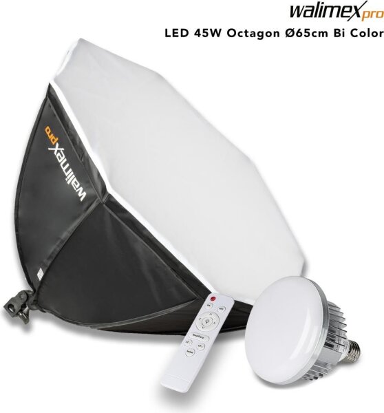 WALSER Walimex Pro LED - 45 W - 1 Glühbirne(n) - LED - 50000 h - Kaltweiße - 4500 lm (23103)