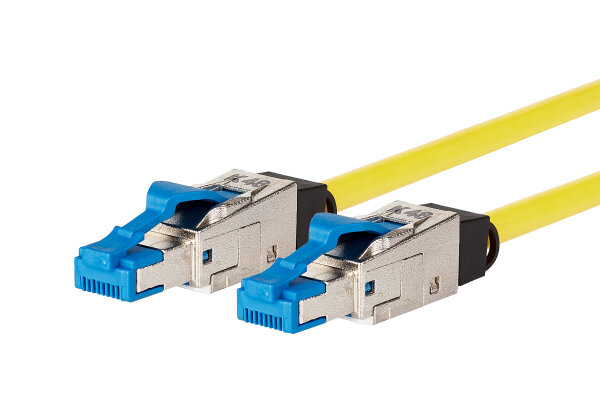 METZ CONNECT Patchkabel 40G Cat.8.4 LSHF 2,0m gelb 10 Stück