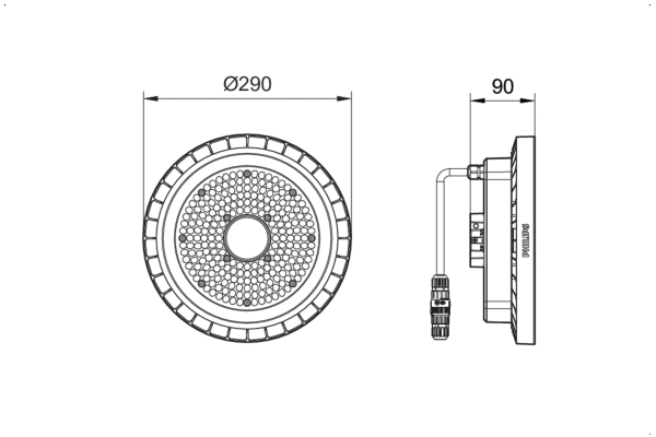 SIGNIFY LED-Hallenleuchte 840 1 Stück