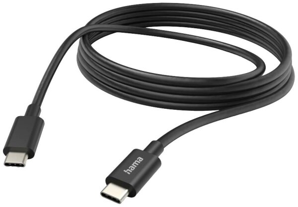 HAMA 00201593 USB Kabel 3 m USB 2.0 USB C Schwarz (00201593)