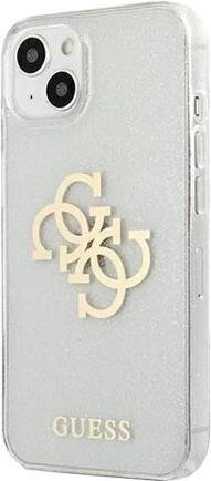 GUESS Hard Cover TPU Big 4G Full Glitter Transparent for iPhone 13 Mini (GUHCP13SPCUGL4GTR)