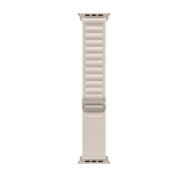 APPLE Alpine Loop für Watch Ultra 49mm polarstern L Armband für 165-210 mm Umfang Kompatibilität App