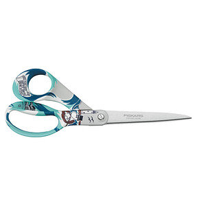 FISKARS ® Schere Moominpappa blau, weiß 21,0 cm