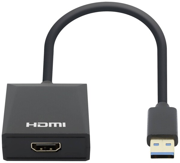 MANHATTAN USB-A USB 3.1 Gen 1 auf HDMI-Adapter 1080p@60Hz