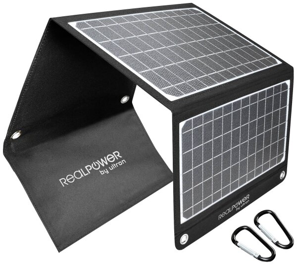 ULTRON RealPower Solarpanel SP-22E 22 Watt 3 Panel Faltbar