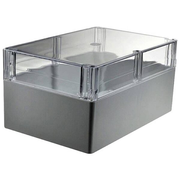 CAMDENBOSS 7200-2025C Universal-Gehäuse 240 x 160 x 120 Polycarbonat Grau, Transparent 1 St.