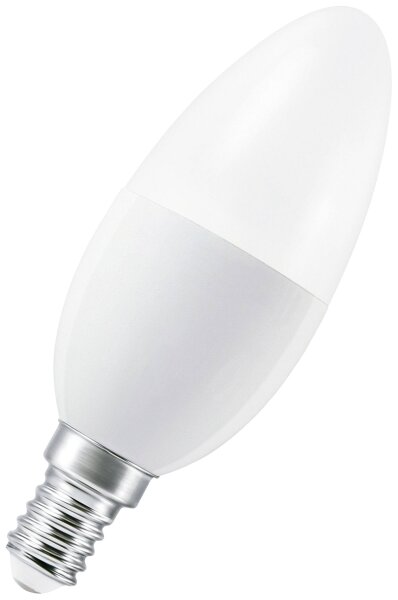 LEDVANCE 4058075778573 LED EEK F (A - G) E14 Kerzenform 4.9 W = 40 W Warmweiß bis Kaltweiß (Ø x