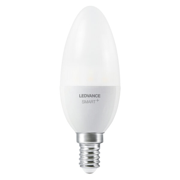 LEDVANCE 4058075729063 LED EEK F (A - G) E14 Kerzenform 4.9 W = 40 W Warmweiß (Ø x H) 39 mm x 3