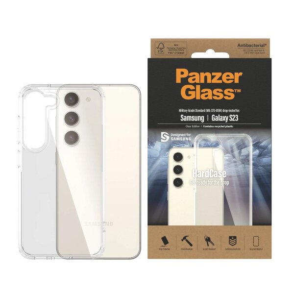 PANZERGLASS ? HardCase Samsung Galaxy S23 | Transparent (0433)