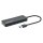 MANHATTAN 7-Port USB Hub A-Stecker A-Buchse 5Gbit/s schwarz