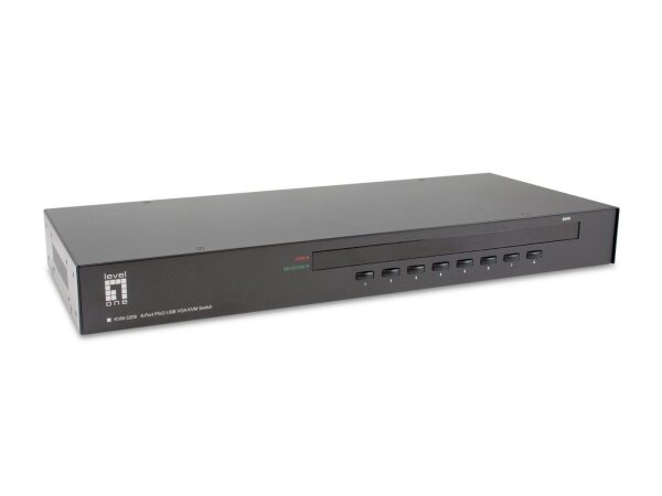 LEVELONE KVM-3208 8-Port PS/2-USB VGA KVM Switch