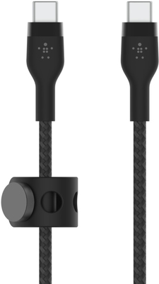 LINKSYS BELKIN PRO FLEX USB-C/USB-C CBL FAST C SILICONE CABLE SUPPORTS FAST CHA (CAB011BT3MBK)