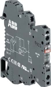 ABB Interface-Relais R600 RB121-24VDC 1We,A1-A2=24VDC,250V/10mA-6A