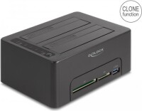 DELOCK USB Dual Dockingstation für 2 x SATA HDD/SSD