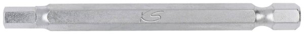 KS TOOLS 1/4"" CLASSIC Bit Innensechskant, 75mm, 4mm (911.7561)