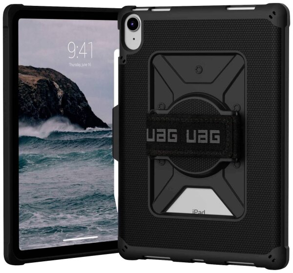 URBAN ARMOR GEAR Metropolis Handstrap Passend für Apple-Modell: iPad 10.9 (10. Generation) Schw