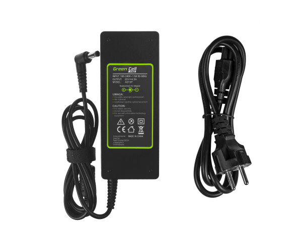 GREEN CELL PRO Laptop Charger for Fujitsu Siemens, Lenovo Idea Pad - 20V - 4.5A - 90W