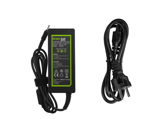 GREEN CELL PRO Laptop Charger for Samsung ATIV Book 7 - 19V - 3.16A - 60W