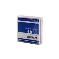 TANDBERG LTO-9 Data Cartridge 18TB/45TB un-labeled w. case