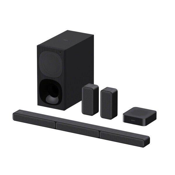 SONY HT-S40R Soundbar Schwarz inkl. kabelgebundenem Subwoofer, Bluetooth®, USB