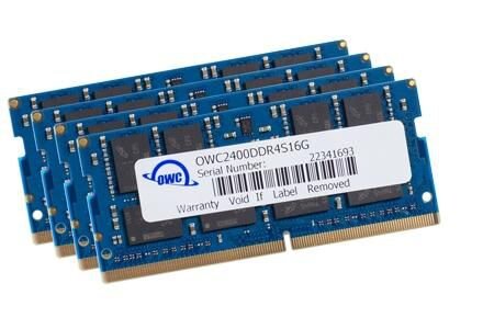 OWC 64.0GB (4x 16GB) 2400MHz DDR4