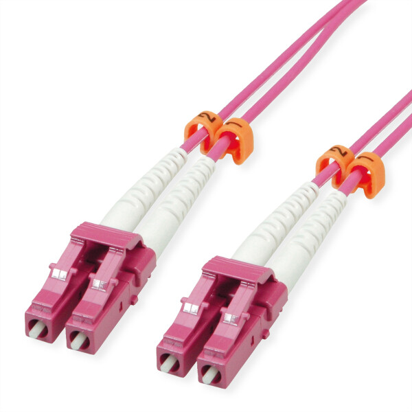 VALUE - Patch-Kabel - LC Multi-Mode (M) bis LC Multi-Mode (M) - 0.5 m - Glasfaser - 50/125 Mikromete