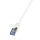 LOGILINK CQ4011S Patchkabel Cat.7 800MHz S/FTP 0.25m weiß