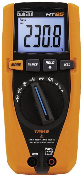 HT INSTRUMENTS HT65 Hand-Multimeter digital CAT III 1000 V, CAT IV 600 V Anzeige (Counts): 4000