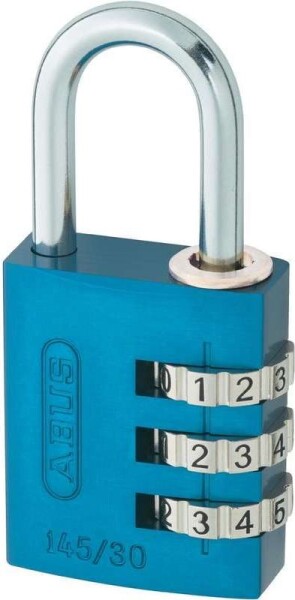 ABUS Vorhängeschloss ABUS 145/30 blau