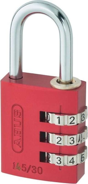 ABUS Vorhängeschloss ABUS 145/30 rot