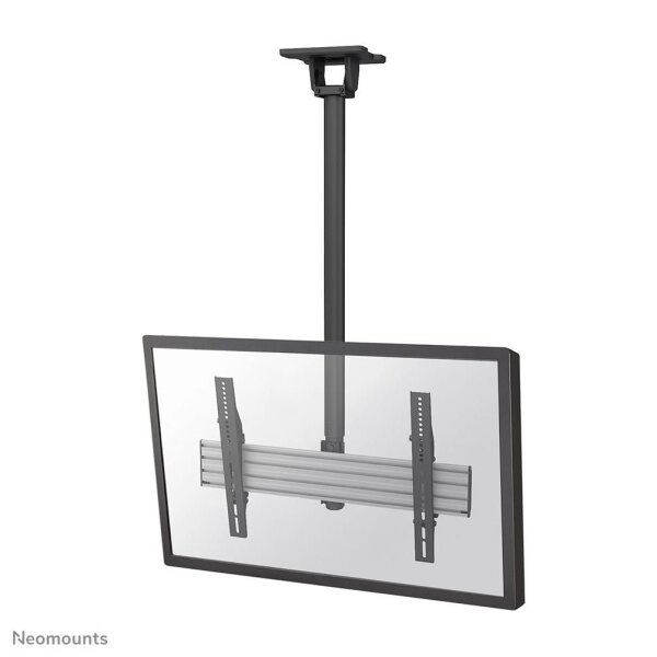 NEOMOUNTS BY NEWSTAR PRO Flat Screen Menu Board Ceiling Mount - single / 32-75"" / Black/silver