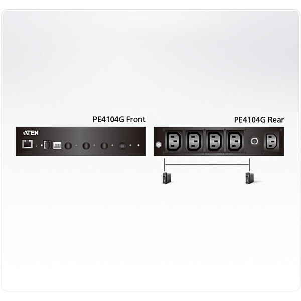 ATEN PE4104G PDU 4 Ausgäng IP Kontrollbox