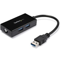 STARTECH.COM USB 3.0 auf Gigabit Netzwerk Adapter mit 2...