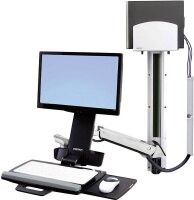 ERGOTRON StyleView Sit-Stand Combo System with medium...