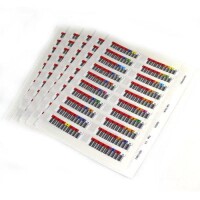 QUANTUM Data cartridge bar code labels LTO6 series...