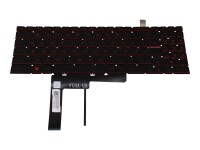 MSI Tastatur DE (deutsch) schwarz mit Backlight für...