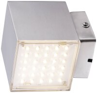 HEITRONIC Kubus 500999 LED-Außenwandleuchte 4.5 W...