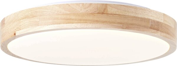 BRILLIANT G99414/75 Slimline LED-Deckenleuchte LED LED fest eingebaut EEK: F (A - G) 13 W Holz