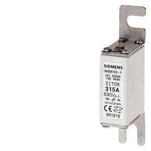 SIEMENS NH00-Sicherungseinsatz 80A 3NE87201 SITOR DIN 43653 690VAC