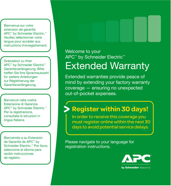 APC Garantieerweiterung + 1Jahr in Box