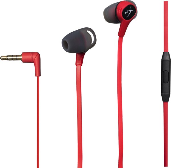 HP HyperX Cloud Earbuds Red (HX-HSCEB-RD)