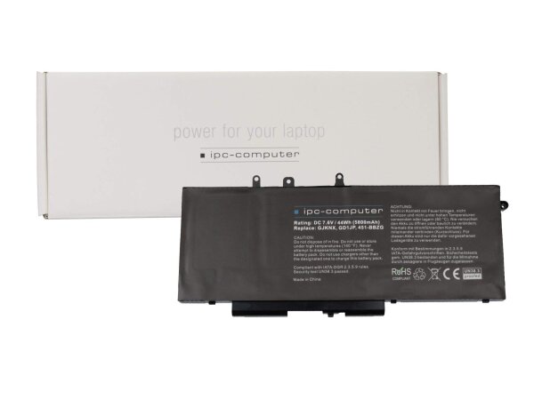 DELL IPC-Computer Akku 44Wh für Dell Latitude 5290 Serie