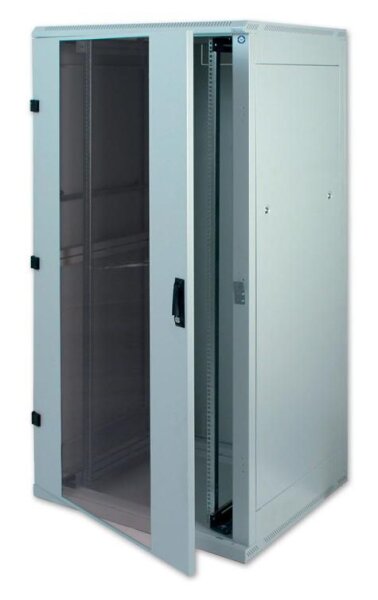 TRITON - 19"""" Standschrank zerlegbar 42HE/800x1000 Glastür