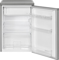 BOMANN KS 2184 Kühlschrank mit Gefrierfach inox look
